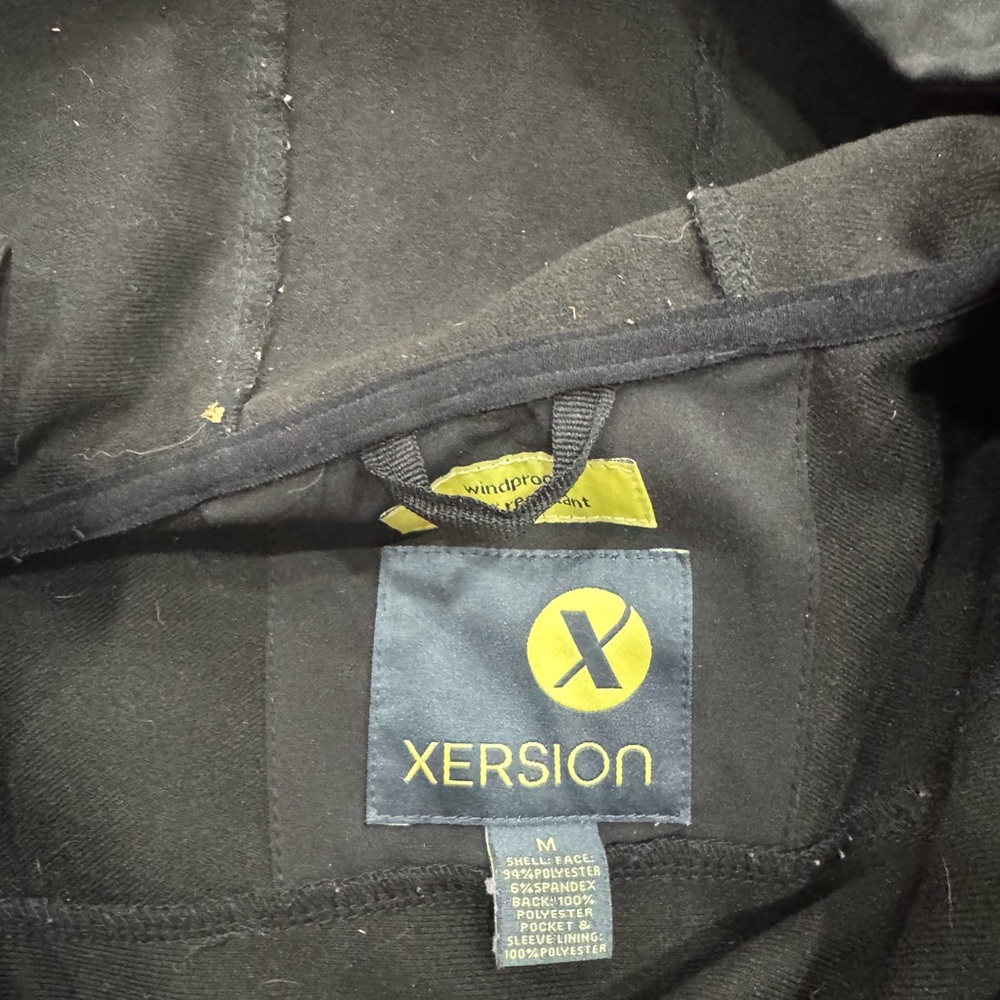 Xersion Black Windproof Jacket